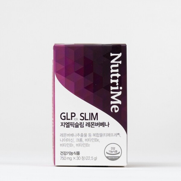 NutriMe,뉴트리미 지엘픽슬림 레몬버베나 6개월분 (30정*6개)