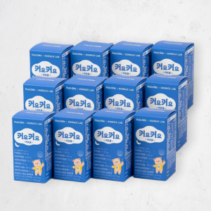 커요커요 키 즈꿈 어린이 우유칼슘 초유 성장 기 영양제 품 칼마디 아연 12박스